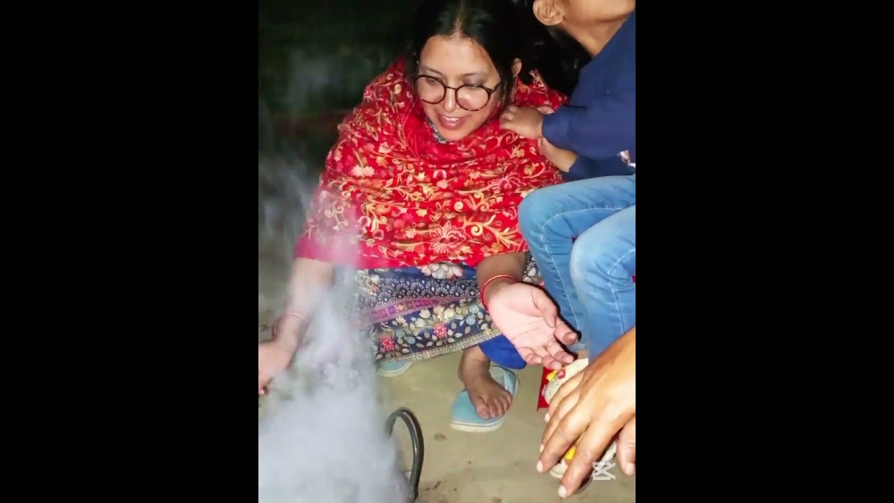 গ্রাম থেকে বাসায় আসার সময় আমরা পাথর হয়ে গেছিলাম ঠান্ডায় ❤️❤️