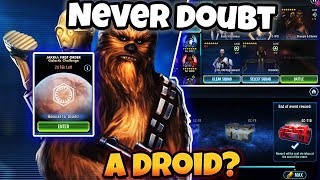 SWGoH - Galactic Challenge on Jakku vs First Order.  I hate Hux.