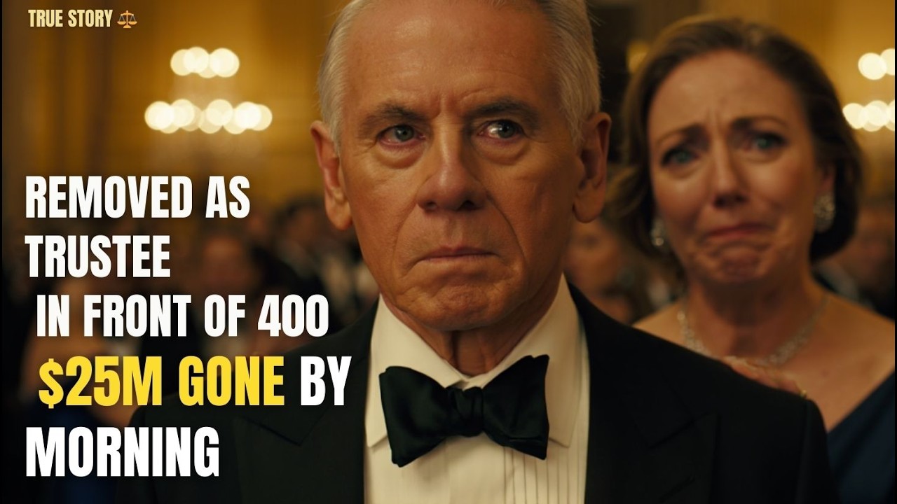 She Removed Me As Trustee In Front Of 400 — I Pulled $25M By Morning