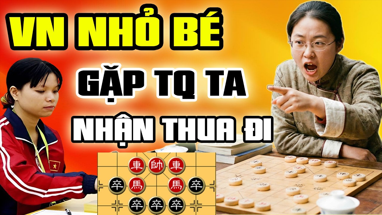 🔴Cờ Tướng | Trận cờ Việt - Trung hay nhất giải, Ngô Lan Hương vs Vân Y