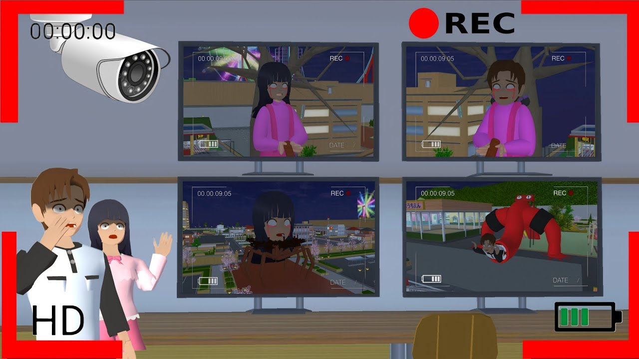 Compilation Yuta Mio Becomes Squid Game Doll House Head Extra Slide 😱 Sakura School Simulator