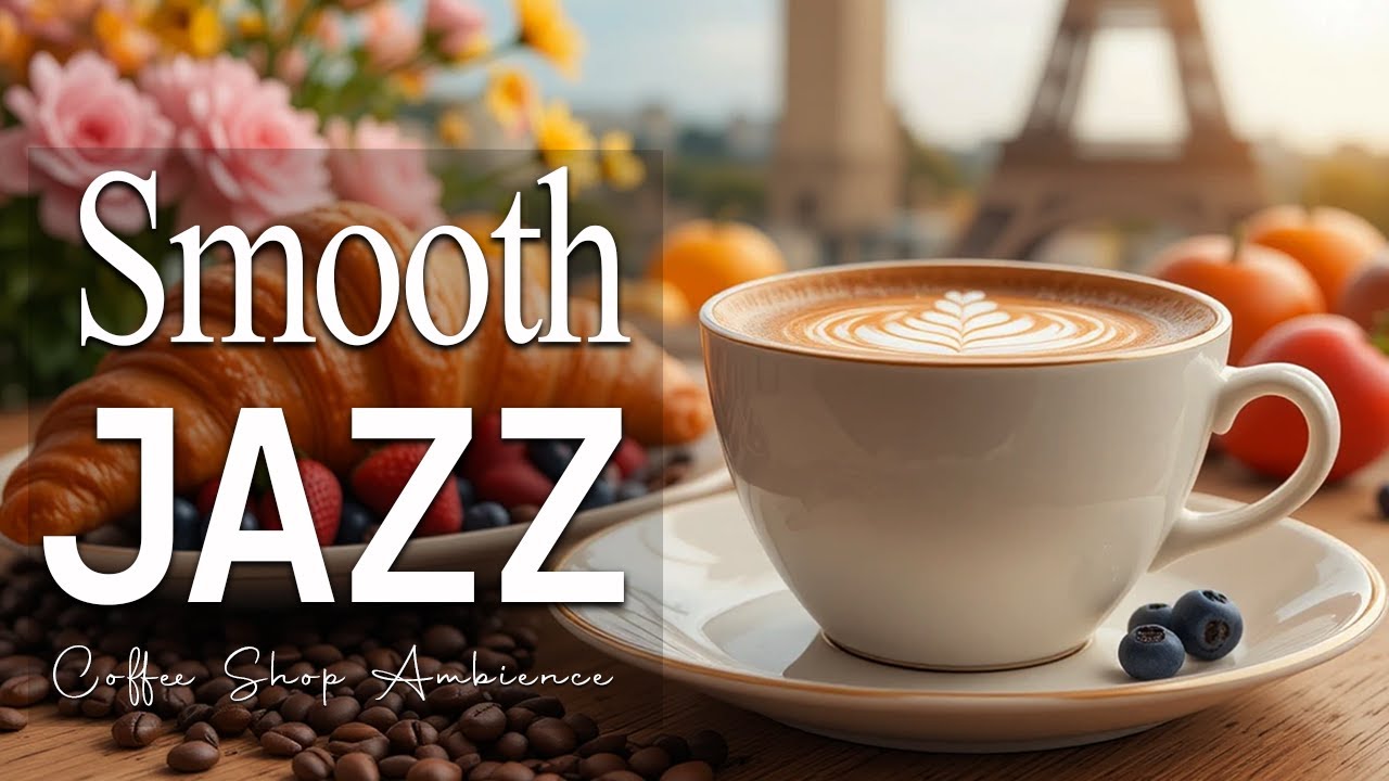 Smooth Jazz Music ☕ Bossa Nova instrumental for Stress Relief, Working & Holiday