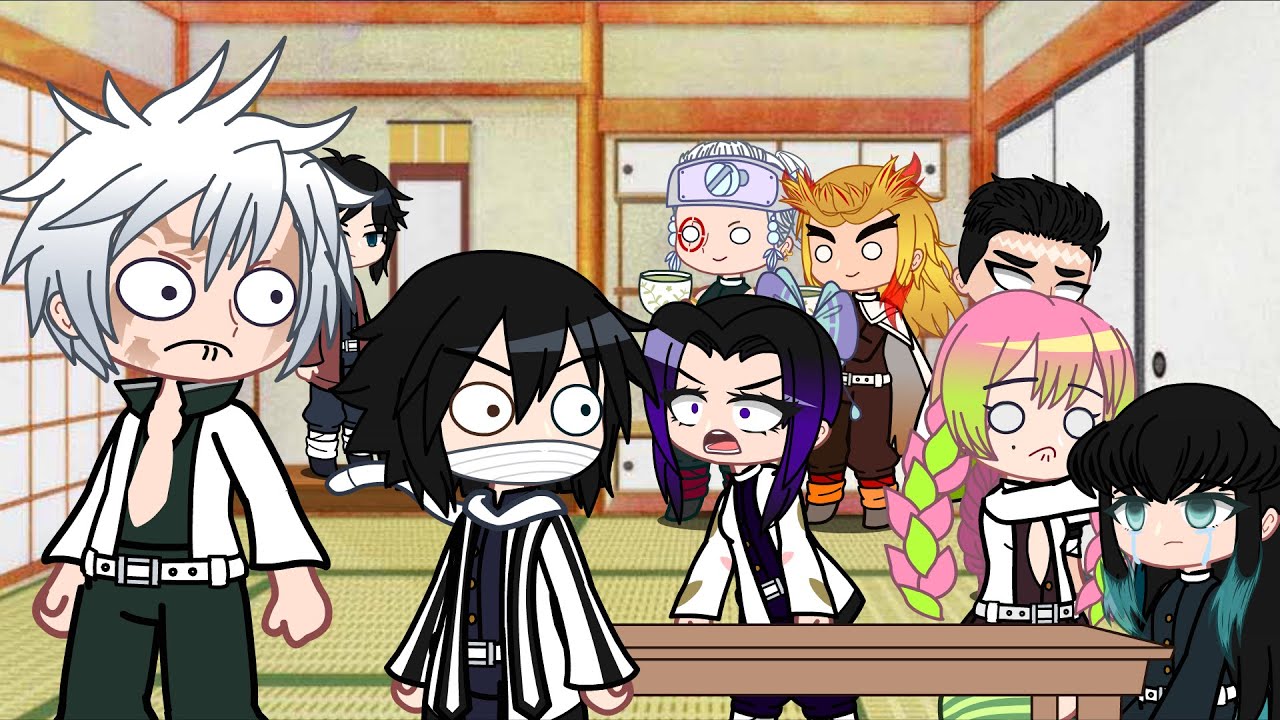 Hashira Game Night // Kimetsu No Yaiba // Gacha Club // iCherry - YouTube