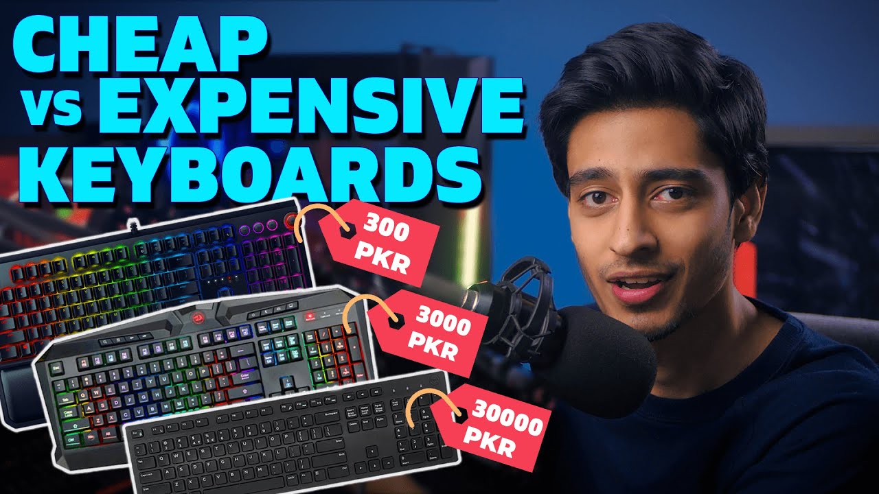Rs. 300 vs Rs. 3000 vs Rs. 30000 GAMING KEYBOARD | What's The Difference? | Pakistan