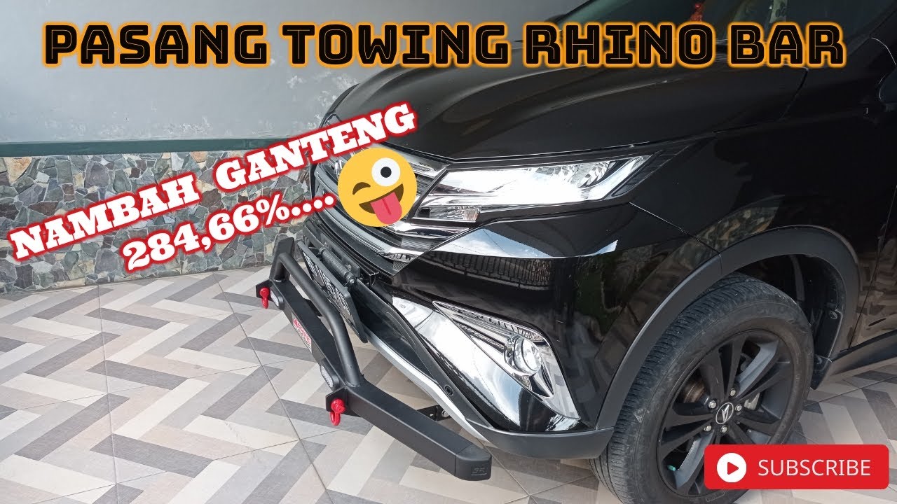 PASANG TOWING BARU RHINO BAR | MAKIN GANTENG MAKSIMAL