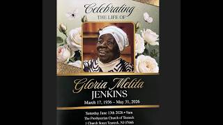Celebrating The Life Of Gloria Melita Jenkins  March 17, 1936 – May 31 , 2026