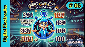 Binary Multiplication & Division Simplified: Learn in Just 4 Minutes | Digital Electronics Ep 5