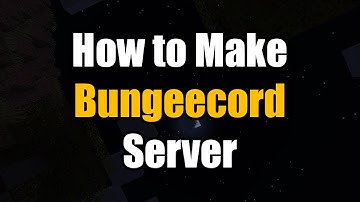 How To Make BungeeCord Server