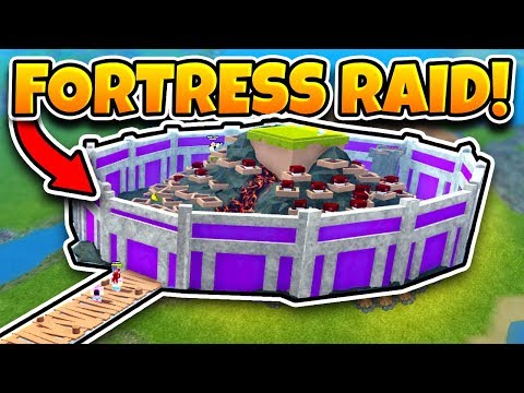 Insane Fortress Raid W Huge Battle Roblox Booga Booga - pro builds crazy void base on booga big farm roblox