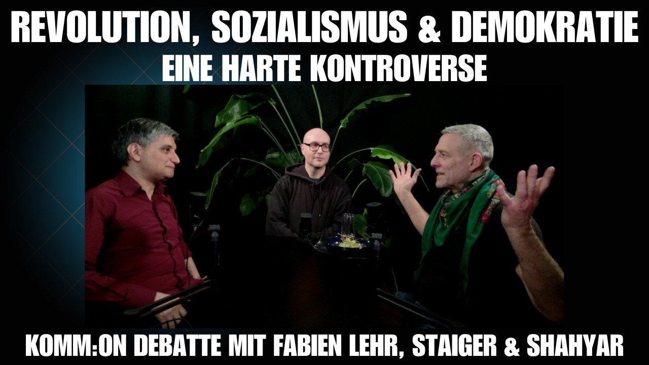 Revolution, Sozialismus & Demokratie. Eine harte Kontroverse.