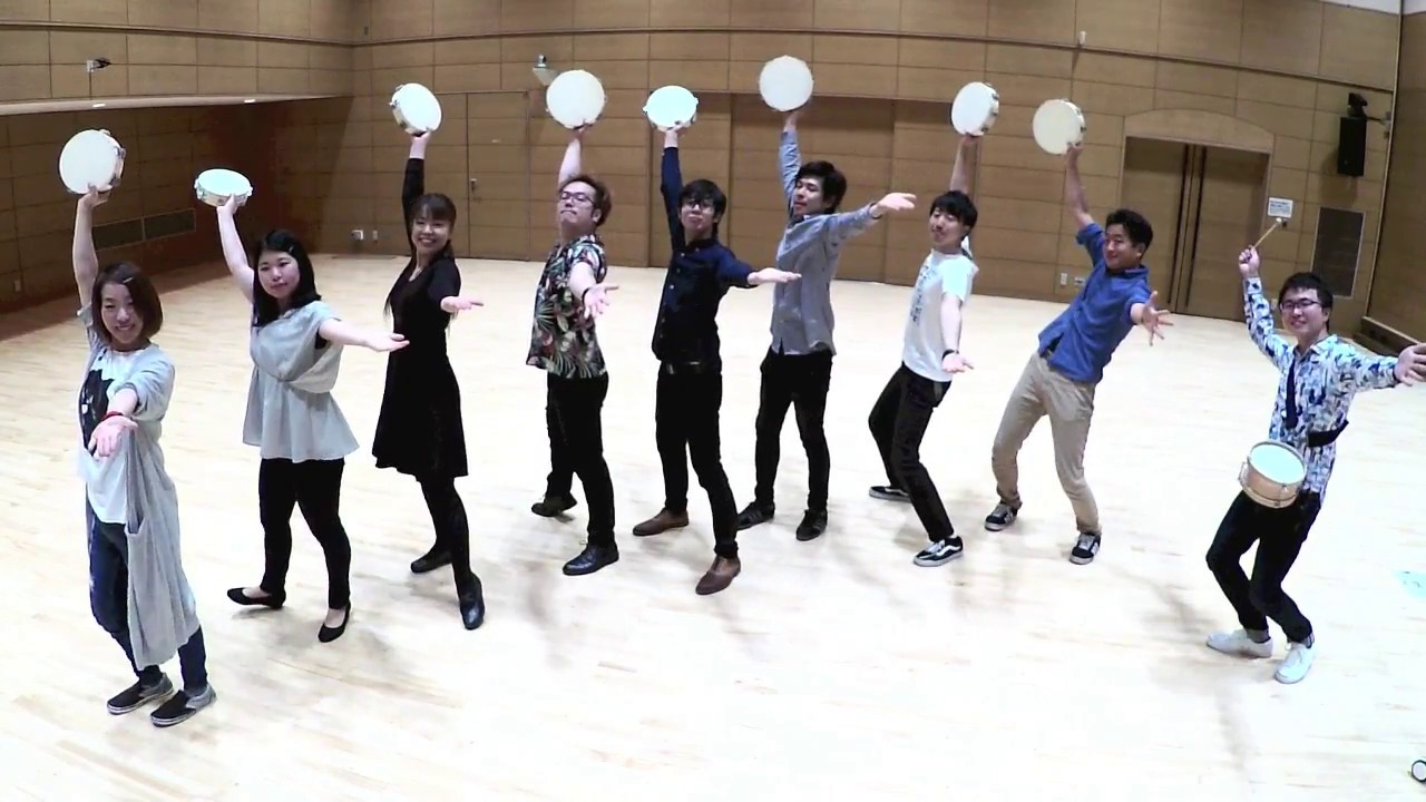 【タンバリン合奏曲】小学校高学年　音楽発表会用「ハピネス・タンブリーナ」【作曲 山本晶子】