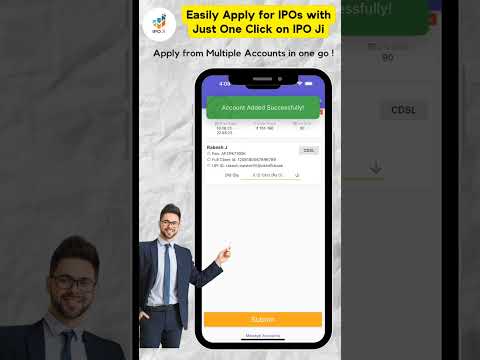 Effortless IPO Application: Apply IPO in a Single Click from Multiple Accounts with IPO Ji App - video from IPO Ji