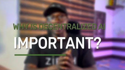 Understanding Decentralized AI