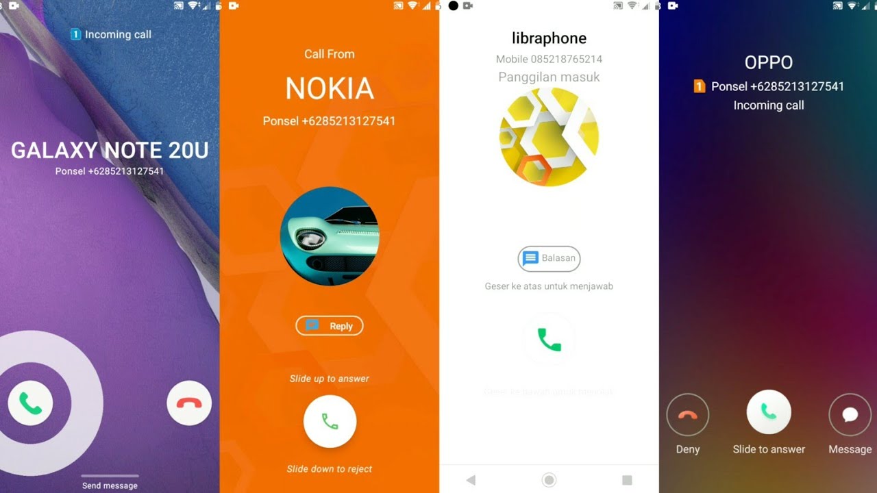 ⚫PHONE INCOMING CALL | GALAXY NOTE 20 U/ NOKIA G20/ GOOGLE PIXEL 5 ...