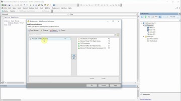 Adding/removing project references in VBA