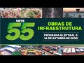 Programa Eleitoral 5 - (14 de outubro) Infraestrutura - Ulisses Maia 55, Maringá sempre à frente