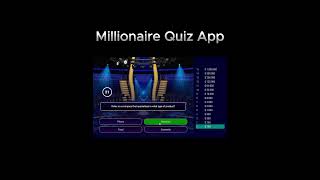 React75 : day19 Millionaire Quiz App     #webdevelopment#react# #reactnative #softwaredevelopment screenshot 3