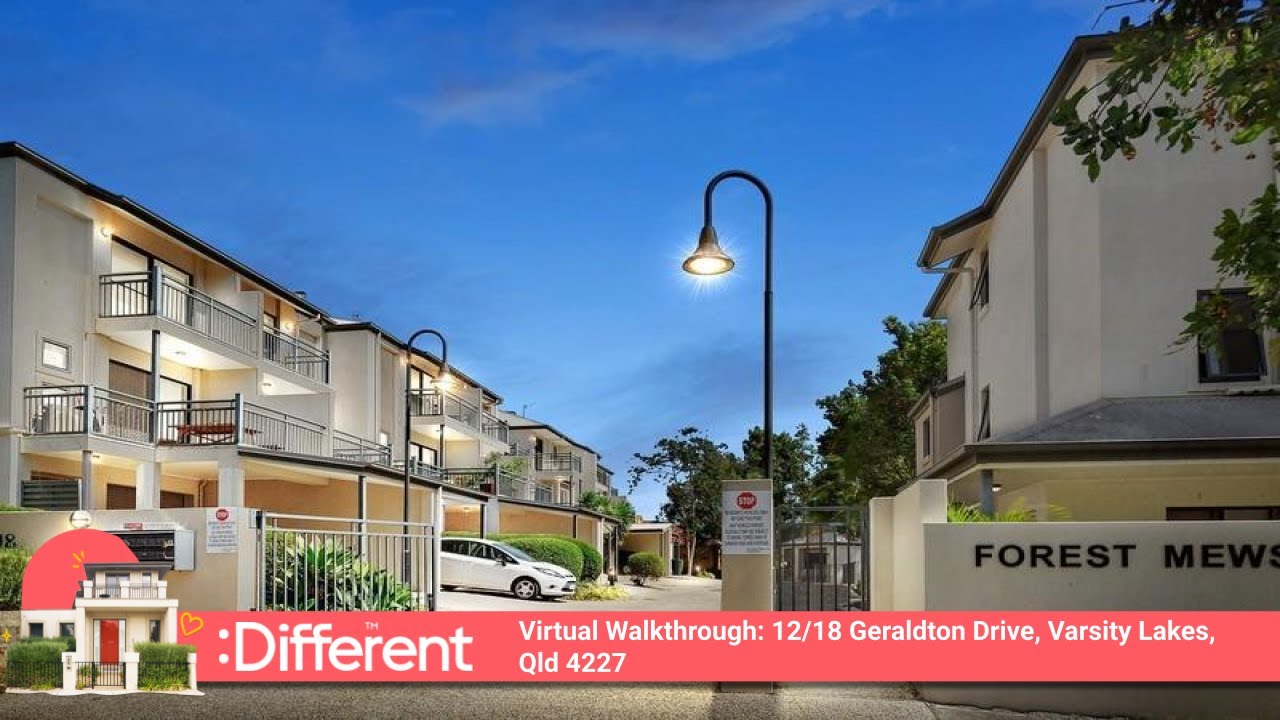 Virtual Walkthrough: 12/18 Geraldton Drive, Varsity Lakes, Qld 4227