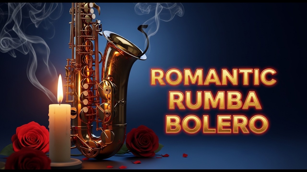 🎷 Romantic Rumba Bolero Sax Love Instrumental EN VIVO 🔴 Música Suave para Noches Románticas