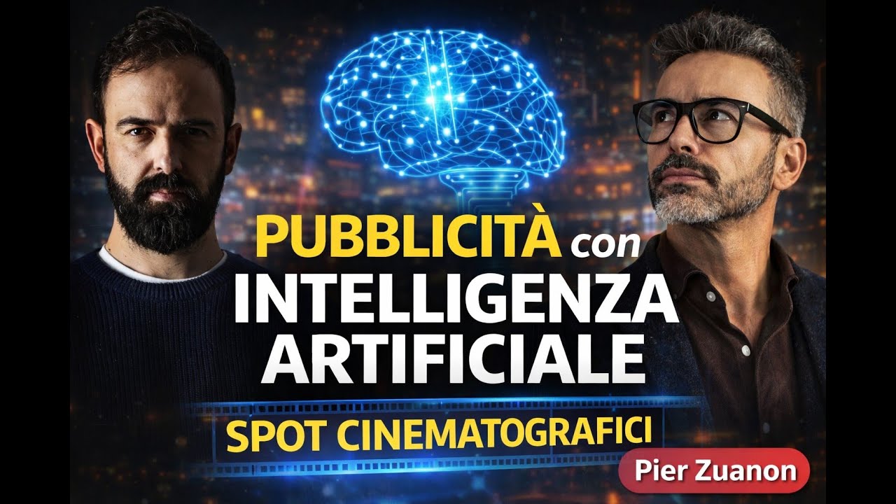 Come creare spot pubblicitari cinematografici con l’AI (anche se sei una PMI) | Con Pier Zuanon