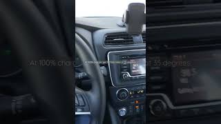 2019 Nissan Leaf S 40Kwh Range 145-165 Miles At 35 Degrees.