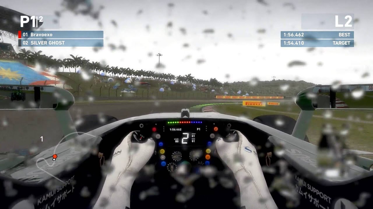 F1 2014 - Sepang - Catheram - Time Attack - In Cockpit (PC)(1080p60)