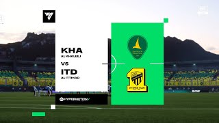 AL KHALEEJ VS AL ITTIHAD ⚽ Saudi Pro League 2025/26 Matchday 7 🟩 AI Simulation | Full Match