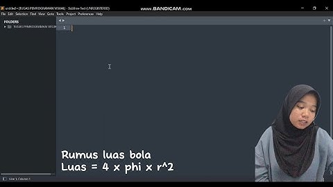TUGAS PEMROGRAMAN VISUAL 1 (Menentukan Luas Bola )