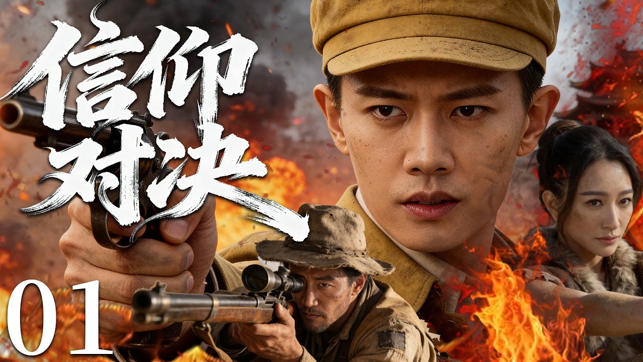 【最新經典抗戰劇】信仰對決 01 | 砲火撕裂陣地，兩軍對峙生死線，當兄弟站在不同旗幟下，這場戰鬥早已沒有退路！ #任嘉倫 #李幼斌