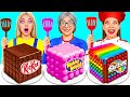 أنا مقابل جدتي في تحدي تحضير الطعام | حيل المطبخ اللذيذة Crazy DO