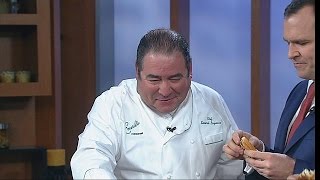 Emeril Lagasse Cooks Up His Classic Tuscan White Bean Soup