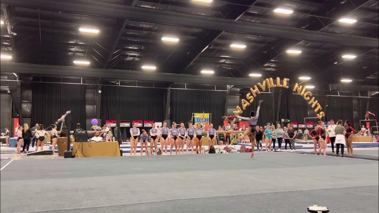 Lauren Wright (Level 10), Floor (2nd Place), 2023 Nashville Nights Gymnastics Meet YouTube