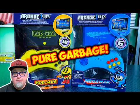 Arcade1Up Mega Man & Pac-Man Collection HDMI Plug & Play Consoles! Straight Up Garbage Even Hacked! from Madlittlepixel