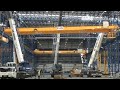 MHE-Demag's Fork Crane for a Steel Distribution Centre in Thailand- Installation Process