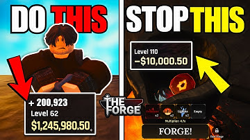 De ULTIEME tips en trucs die je MOET weten in The Forge Roblox