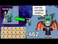 Finally i found hacking coins top 1 rich player who use duplicate glitch in skyblock blockmango