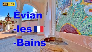 [France] Évian-les-Bains, getting harder to pay for it🇨🇵 4K HDR