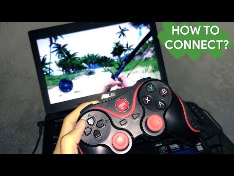 How To Connect Terios T3 Bluetooth Gamepad With PC Cara Menghubungkan Gamepad Terios T3 ke PC 如何將Ter. 