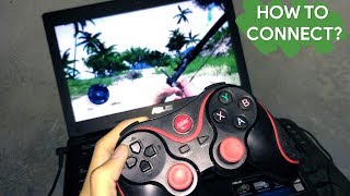 CARA MENGHUBUNGKAN GAMEPAD TERIOS T3 KE PC/LAPTOP