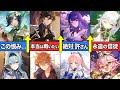 【原神】七神に抱いてる感情。原神内の意外な人間関係【ゆっくり解説】