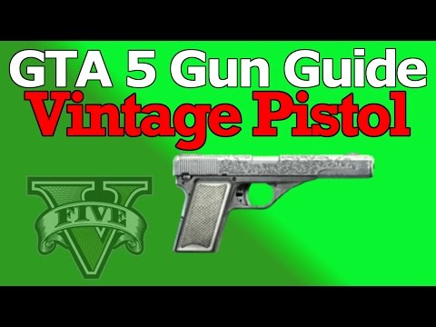 GTA 5 Gun Guide Vintage Pistol (Review, Stats, & How To Unlock)