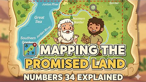 Mapping the Promised Land! Numbers 34 Explained for Kids and Families 