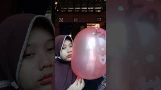 KAGET! CHALLENGE TIUP BALON SAMPE MELETUP