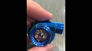 Blue V5 Electronic Turbo Keychain