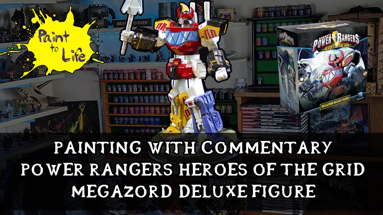 Power Rangers: Heroes of the Grid Painted Megazord Deluxe Figure