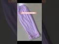 Short video pent plazoo stiching