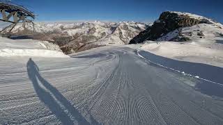 Famous Paso Tonale - Paradiso Slopes [4k] Glacier and stunning view (and flat spots) Net Worth