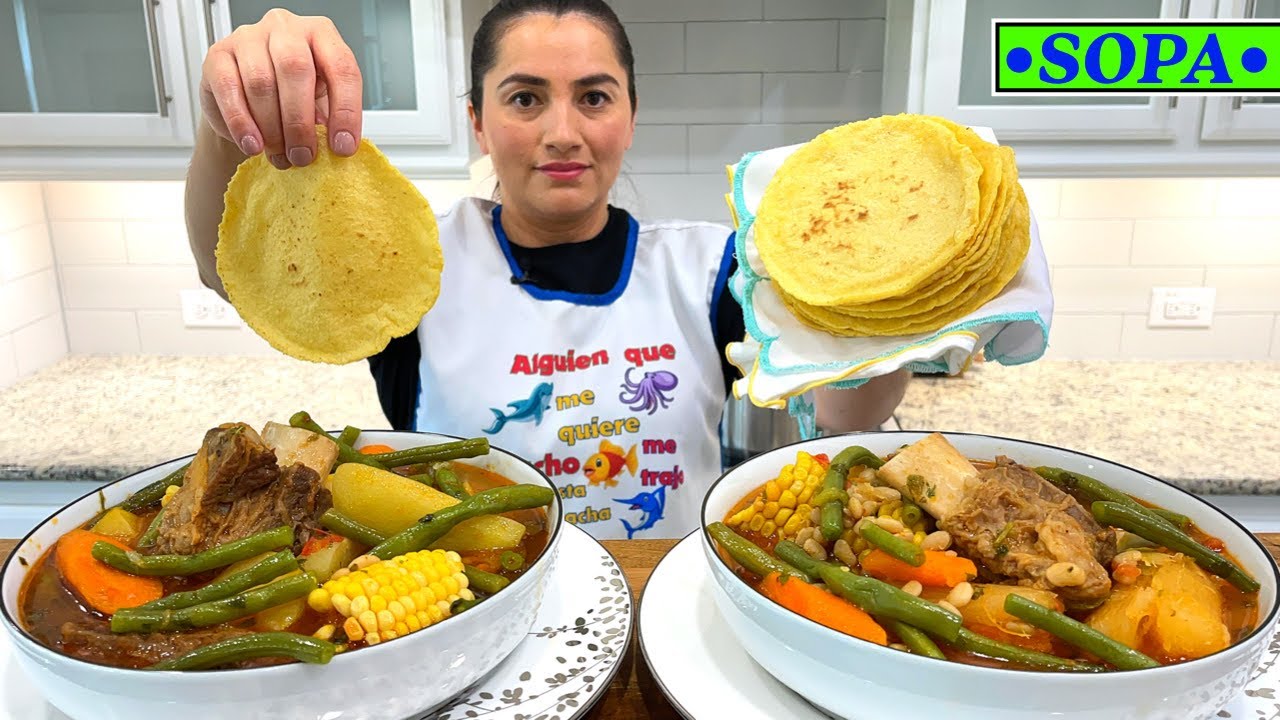 IMPRESIONA 😲 con esta sopa de frijoles blanco a tu familia!