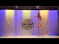 Doubles Svetlana Nikonova & Ekaterina Abramova of Russia - IPSF World Pole Sports Championships 2018