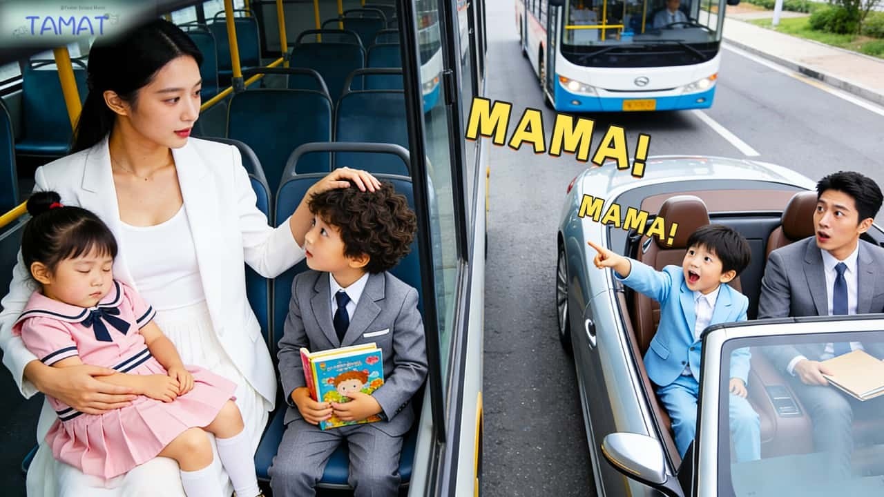 Selama ini diam, anak CEO autisme malah teriak “Mama!” saat lihat ibu tunggal di bus!siapa dia?